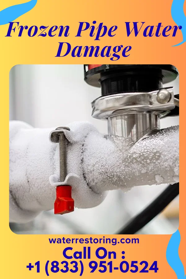 Frozen Pipe Water Damage in Sylva, NC
